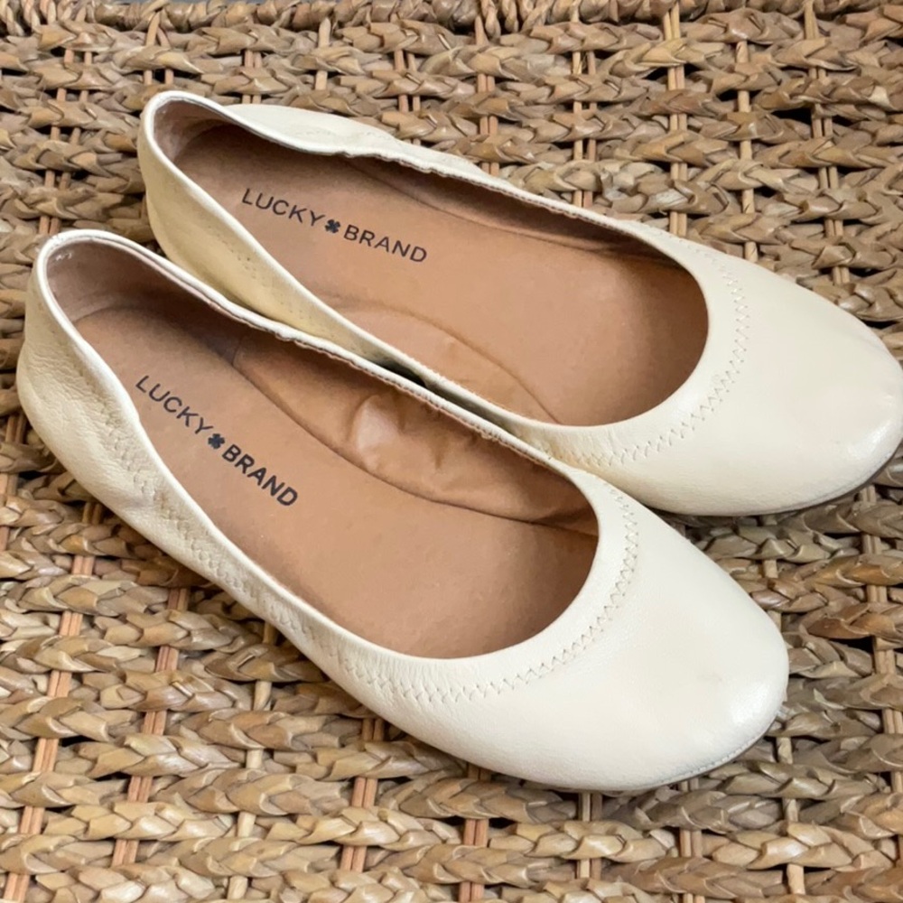 Lucky Brand leather flats